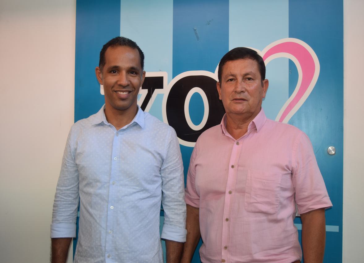 Julián Andrés Rodríguez Castro, Luis Orlando Mosquera Suaza; Rector del Colegio Caguan.